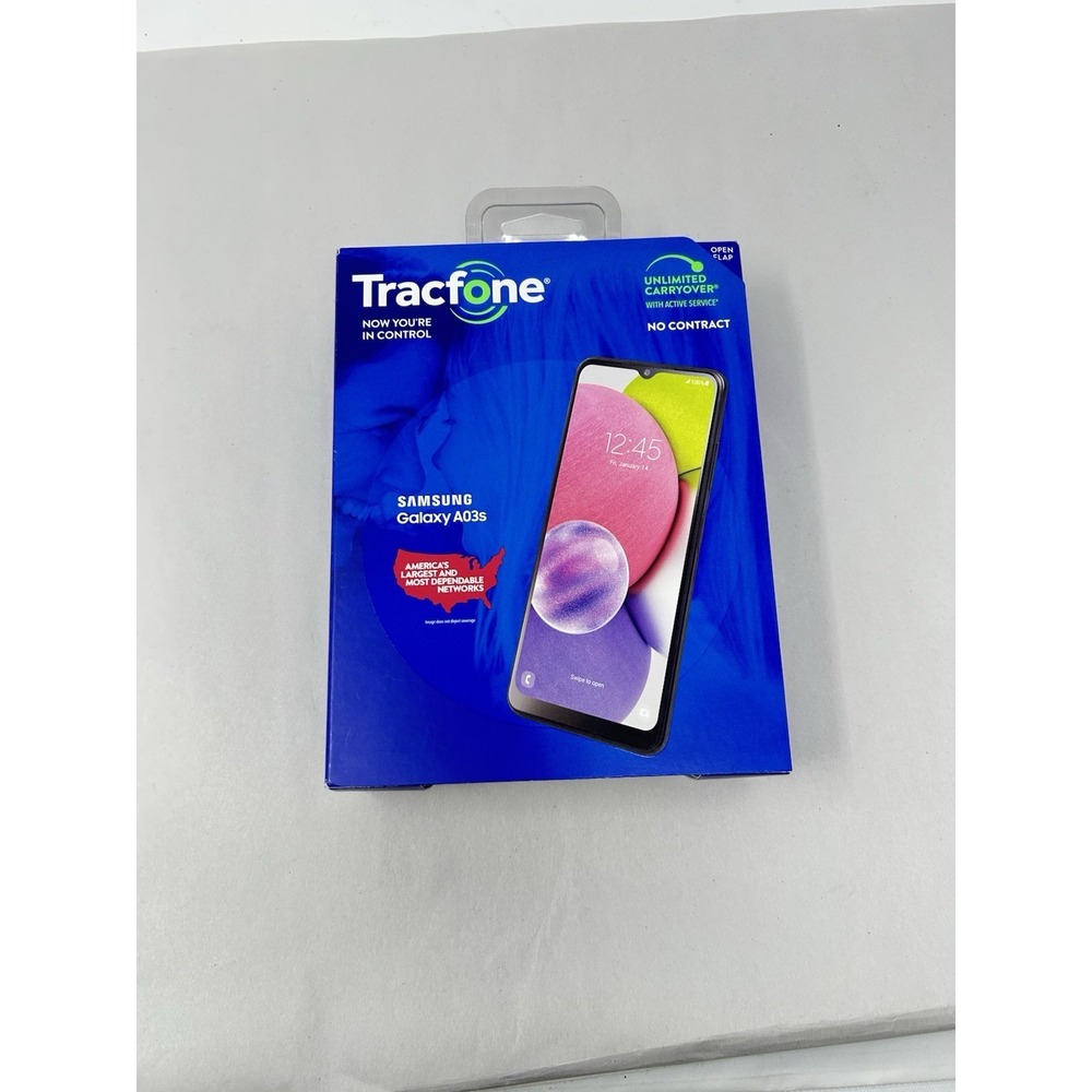 Samsung Galaxy A03S SM-S134DL 32GB - Black - Tracfone